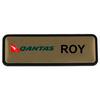 MCNB-05 Multi Coloured Gold Name Badge